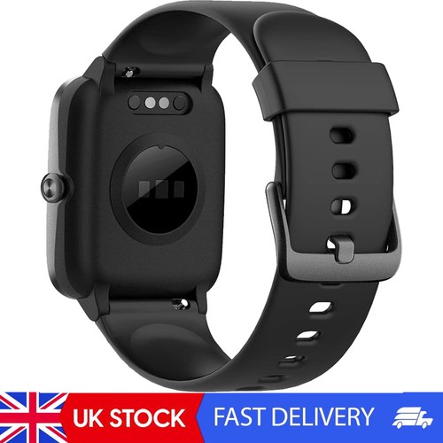 19mm black silicone watch - 19mm,