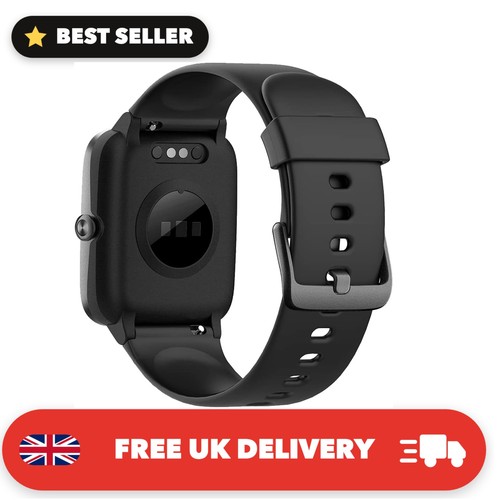 19mm black silicone watch - 19mm,